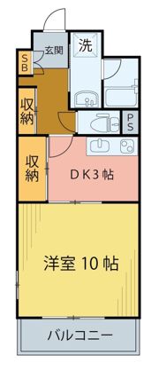 トロワフレールの間取り画像