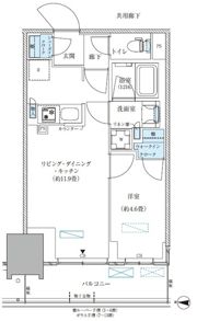 パークアクシス西大島コンフォートスクエアの間取り画像