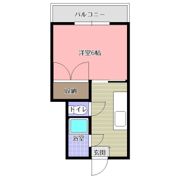 松井マンションの間取り画像