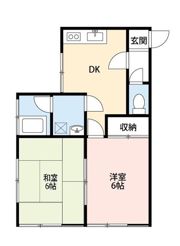清水ヶ丘ハイツの間取り画像
