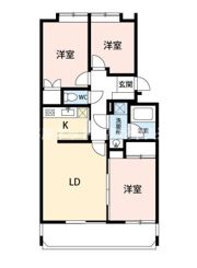 リベルテ東山の間取り画像