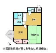 横浜西口サンハイツの間取り画像