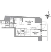 コンフォリア南品川の間取り画像