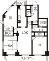 グランドハイリス本山の間取り画像