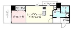 GARIREO TRENTE FORET TOWERの間取り画像