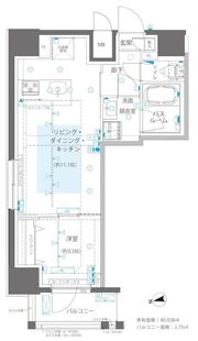 ZOOM浅草WESTの間取り画像