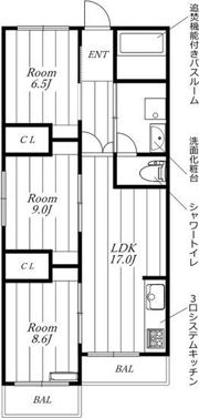 池上住宅の間取り画像