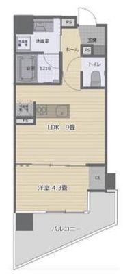 リノスタイル神戸下山手の間取り画像