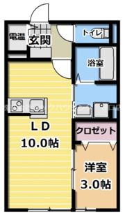 新森グリーンハイツの間取り画像