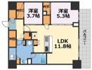 アーバネックス天満橋Frontの間取り画像