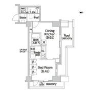 コンフォリア市谷薬王寺の間取り画像