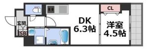 クローバー・レジデンス城東放出の間取り画像