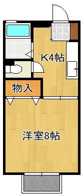 ファーネス水巻 B棟の間取り画像
