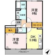 シャトレー西本の間取り画像