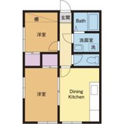 サーブハイツの間取り画像