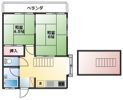 石井コーポの間取り画像