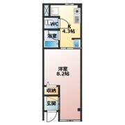 三記マンション灘の間取り画像