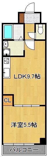 エルザビル馬借47の間取り画像