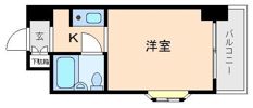 ライオンズマンションヨコハマ戸部の間取り画像