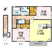 アネシスMⅡの間取り画像