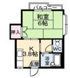 二幸コーポの間取り画像