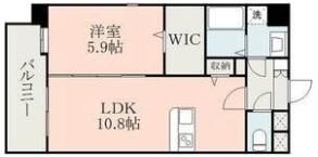 Primevere慶徳の間取り画像