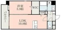 Primevere慶徳の間取り画像