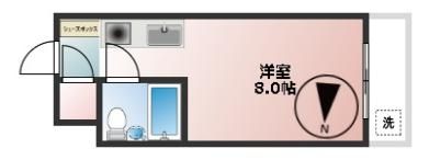シャトル田中の間取り画像