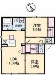 レーヴィンスⅢの間取り画像