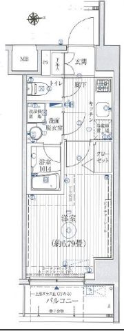 リライア吉野町Ⅱの間取り画像