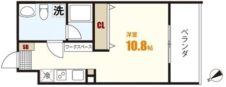 Residence Iconn NISHIHARAの間取り画像
