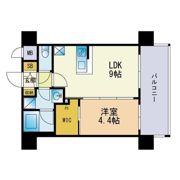 ネストピア博多グランドステージの間取り画像