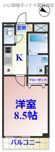 DOビル千葉寺の間取り画像