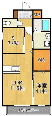 インクレイス門司の間取り画像