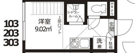 Pont du Gardの間取り画像