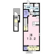 Vent・Vert Ⅲの間取り画像