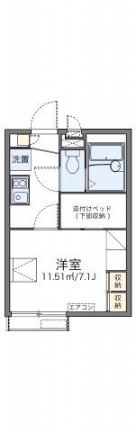 レオパレス西戸部の間取り画像