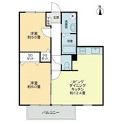 フォブール由良の間取り画像