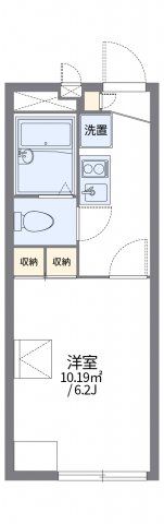 レオパレス赤坂東棟の間取り画像