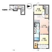 エビスヤ（EBISUYA） 壱番館の間取り画像