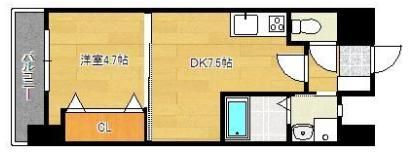 Bay Side Asanoの間取り画像