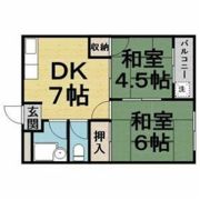 千里七尾マンションの間取り画像
