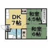 千里七尾マンションの間取り画像