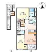 ルーベンス城東の間取り画像