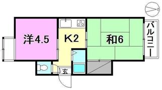 メゾン・ビッグ 1の間取り画像