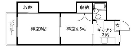 三宝マンションの間取り画像