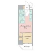 ソルテラス四天王寺前夕陽ヶ丘の間取り画像