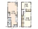 川内戸建の間取り画像
