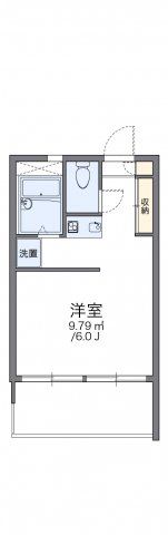 レオパレス住吉壱番館の間取り画像