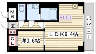 メゾンドリベルテの間取り画像